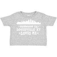 Inktastic Louisville Kentucky Neko me voli poklon majicu malih malih dječaka ili majicu Toddler