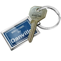 Privjesak za ključeve Dobrodošli u Danville
