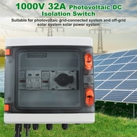 Kutija Solarna kombinacija, solarna distribucija BO Višestruka zaštita 1000V 32A za PV mrežu i izvan