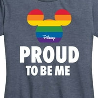 Disney Pride - LGBTQ zastava - ponosna što sam ja - Mickey Rainbow - Grafička majica kratkih rukava