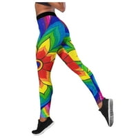 Yubnlvae Yoga Hlače Ženske hlače Yoga hlače Sportske bodybuilding gamaše tiskane gamaše