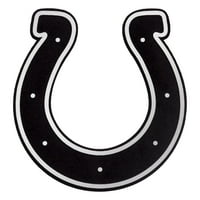 Muške antigua Black Indianapolis Colts Metallic Logo Iffluentno Polo