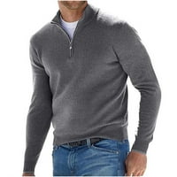 Muška majica Dugi rukava Muškarci Ležerne prilike pulover sa čvrstom zatvaračem Cashmere modna bluza