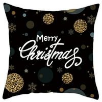 Clearry Merry Božićni ispis boja za bojenje kauč na razvlačenje kućno dekor jastuk za jastuk