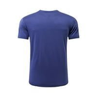 Muška košulja Muška košulja za znojne košulje od puštanja na vrhu kratkih rukava Tanak modni sportovi