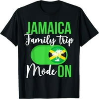Način porodičnog putovanja Jamajka na godišnjem majici Jamaica Travel Family Majica