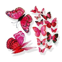 3D DIY PIN tipa kućna dekor Butterfly Curking Haljina ukrasite pribor, zavjese
