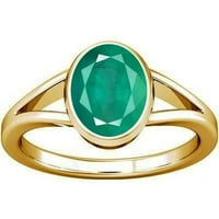 Divya Shakti 3.25-3. Carat EmeraldD Panna Gemstone Panchdhatu Ring za muškarce i žene