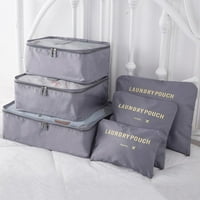 1SET organizator set prtljage kofer za skladištenje pakiranja Travel Cubes Z6W6