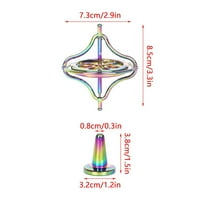 Cieken metalni žiroskop antigravitacija napredna igračka ravnoteža dekompresiona artefakt 2ml