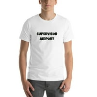 Supervisor Airport Fun Stil Stil Short Pamučna majica s nedefiniranim poklonima