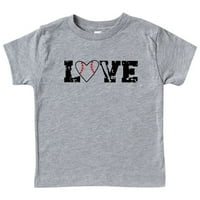 Kid Tinejdžer Unise Top kratkih rukava majica Love Baseball uzorak majica za djecu do godina veličine 150