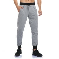 Elaililye modne muške atletske hlače teretana trenira jogging srednje hlače Fit elastične casual sportske