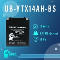 Zamjena baterije UB-YTX14AH-BS za Suzuki LT-4WD Quarunner CC ATV - Fabrika aktivirana, bez održavanja,