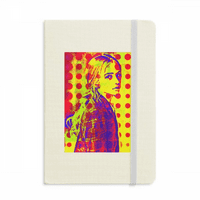 Trendy Outline Individualnost Djevojke Notebook Službeni tkanini Tvrdi pokrivač Klasični dnevnik časopisa