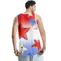 4. jula grafička majica, muške majice Grafički vintage modne klasične udobne suho fitne majice za muškarce