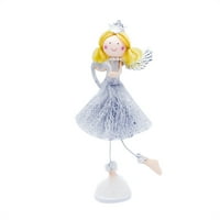 Heiheiup dekoracija lutka Inovacija inovacija plavuša božićna anđela djevojka djevojka božićna edukacija
