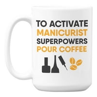 Aktivirajte manikuriste SuperPowers kava i čaj za noktiju