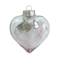 Srčana oblika - a mog srca je u božićnim ukrasima za božićne ornamente Yutnsbel
