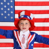 Party isporučuje američka nezavisnost Dan zabava Dekorativna luka kravata Dječja zastava isprekidana