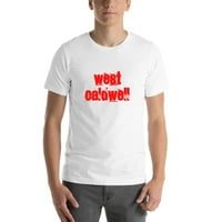 Pamučna majica za pamučnu majicu West Caldwell Cali u stilu majica s nedefiniranim poklonima