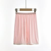 Entyinea djevojke haljine hlače tiskati jogger hlače s džepovima ružičaste 140