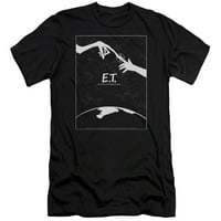 ET - Jednostavan poster - Premium Slim Fit Majica kratke rukave - mala