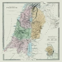 Bliski Istok drevne Palestine Izrael - Chapman Poster Print by Chapman Chapman ITPA0040