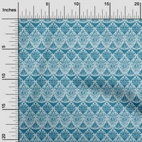 Onuone pamučna svila plava tkanina azijska ostavlja šivaće materijal za ispis tkanine sa dvorištem široko