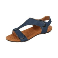 JJayotai sanceli za žene čišćenje ljetnih dame ravne pete papuče sandale casual ženske cipele bljesak