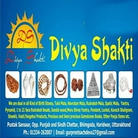 Divya Shakti 3.25-3. Carat aquamarine beruj dragi kamen srebrni prsten za žene