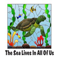 Kornjački zid naljepnica More Živi u svim američkim morskom kornjača zidne naljepnice za dekor spavaće