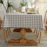 Sanviglor Stolcloths pokriva krpe za stol koji se može opustiti ukrasna stolnjak rezano pravokutnik