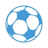 Soccer lopta naljepnica naljepnica Die Cut - samoljepljivi vinil - otporan na vremenske uvjete - izrađene