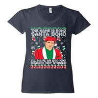 Michael Scott Ime je Bonda Santa Bonda Ružnog božićnog džemper za ženeÃƒÂ ¢ ã â € šâ¬Ã ¢ â € ¢ ¢ S Standard
