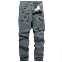 Mens Classic Fit Cargo Tactical Pant Stretch Rad Vojne obuke Pješačke kamo pantalone Standardne veličine Zimskog klirensa