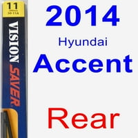 Hyundai Accent Wiper set set set - straga