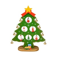Veki Dekorativni akcenti za kućni dekor Umjetno božićno drvce DIY MINI CHIĆODNE DRVO DESKTOP Dekoracija