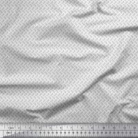 Soimoi pamuk dres tkanine geometrijsko kosiju ispis tkanine sa dvorištem široko