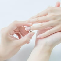 Mnjin prstenovi za žene Ženska otvorena pitanja Mark prsten za otvaranje Podesivi prsten modni prsten nakit festival i rođendanski poklon pogodan za svakodnevni život i bankovi ba