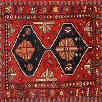 Ahgly Company u zatvorenom pravokutniku Tradicionalni crvenkasti smeđi perzijski prostirci, 5 '7'