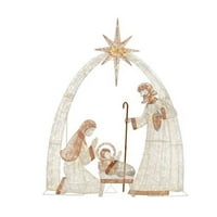 Seyurigaoka Otvoreni porodični luk ukras Božićno ukrasno svjetlo za dvorište