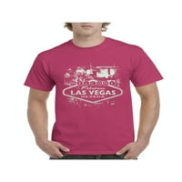 Muška majica kratki rukav - Dobrodošli u Las Vegas Nevada