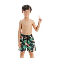 Sprifallbaby otac sin koji odgovara kupaćim kostima za plivanje, printom kupaćim kostima za plažu, letnje