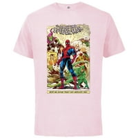 Marvel Neverovatni Spider-Man Commic - majica s kratkim rukavima za odrasle -Customizirana-meka ružičasta