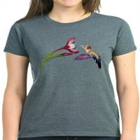 Cafepress - Hummingbird u letu - Ženska tamna majica