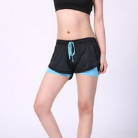 B91XZ Jean Shorts Ženske ženske sportske kratke hlače visoke struke Popraše brzo suhe kratke hlače na