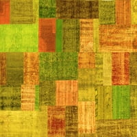 Ahgly Company u zatvoreni pravokutnik patchwork žut prelazne prostirke, 8 '10'