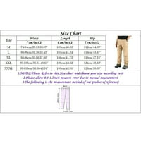 Muške hlače zatvorena kuća Men Leasual Fashion Multi džepni patentni patentni zatvarač Muške teretne