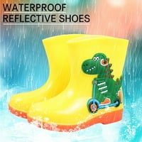 Vučene kišne čizme za djevojčice Dječje cipele Slatka crtani film Mid Tube Rain Boots Fashion Vanjske